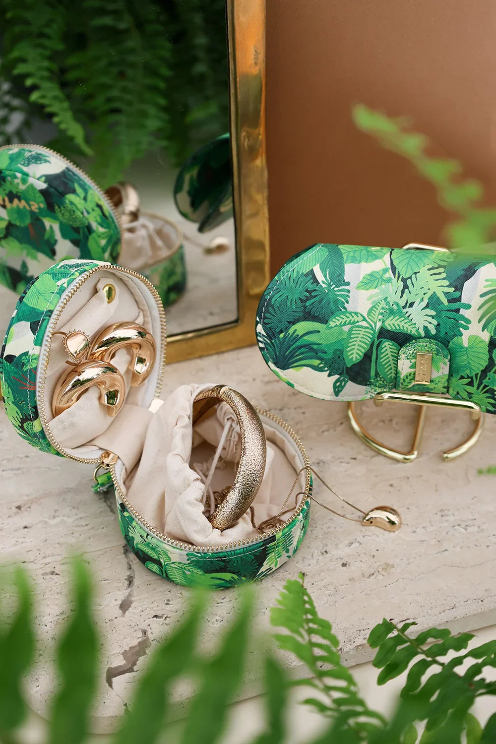 Green cliff - Jewellery box
