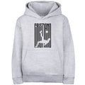 Sweat à capuche football – Fringoo gaming gris for Boys Cotton Rich Soft Hooded – Cristiano Kick gris