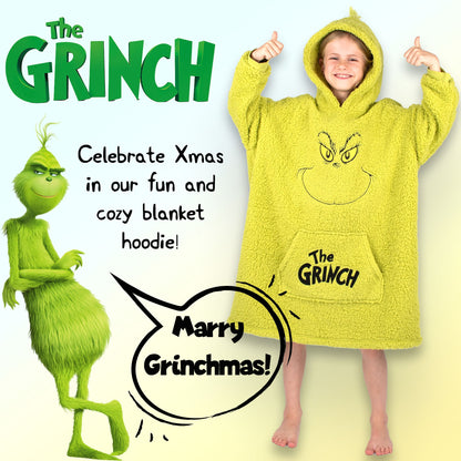 The Grinch Oversized Couverture Sweat à capuche