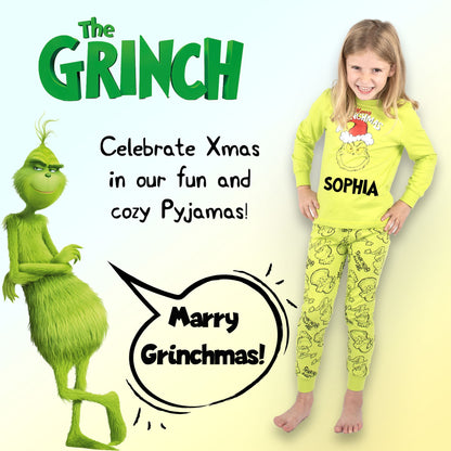 The Grinch Personalized Christmas Pajamas