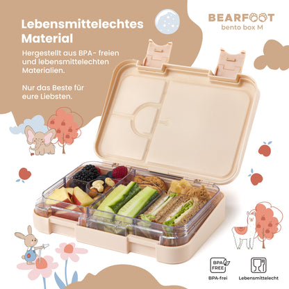 Brotdose Kinder mit Fächern, Lunchbox, Bento box - Polizei