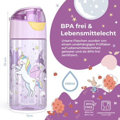 Unicorn Bundle - Bento Box M & Water Bottle 450ml & Insulated Bottle 400ml