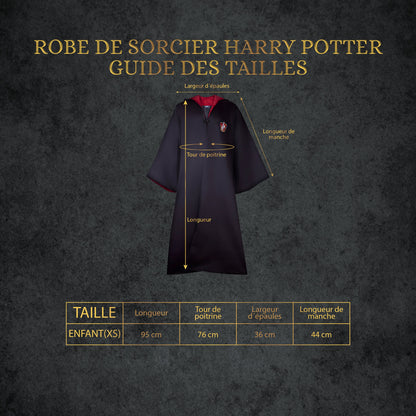 Tenue complète enfant Harry Potter - Gryffondor
