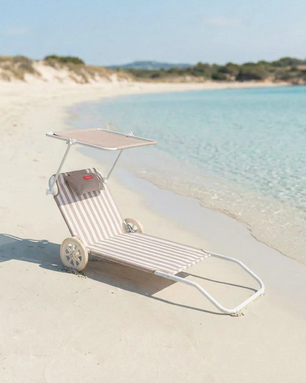 Beach hammock with wheels and parasol – FREYA