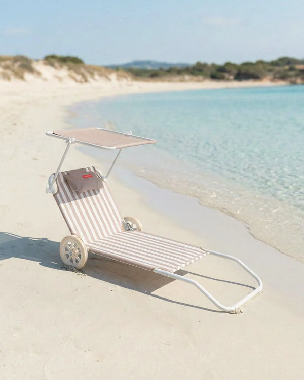 Beach hammock with wheels and parasol – FREYA