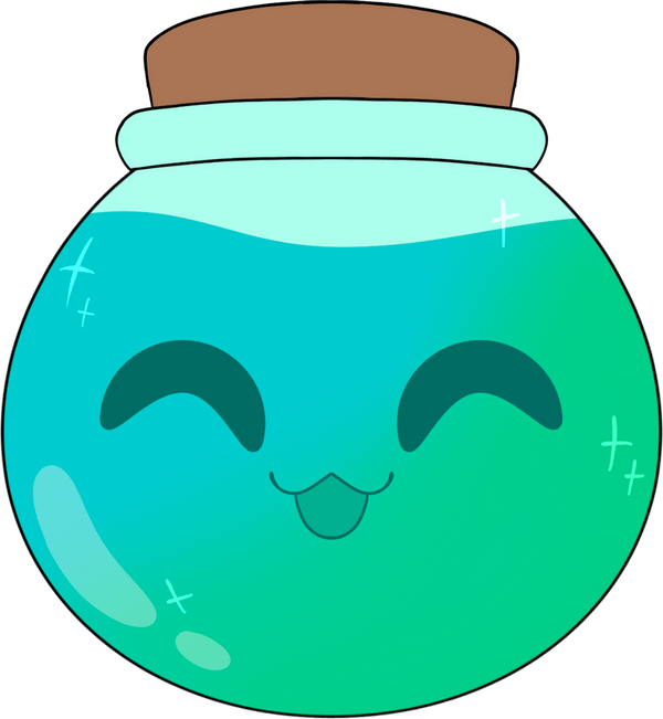 Halloween Potion Sticker (6in)