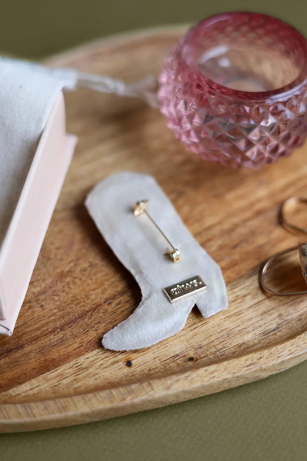 Cowboy boot - Brooch
