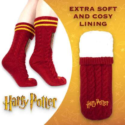 Harry Potter Slippery Chaussettes – rouge