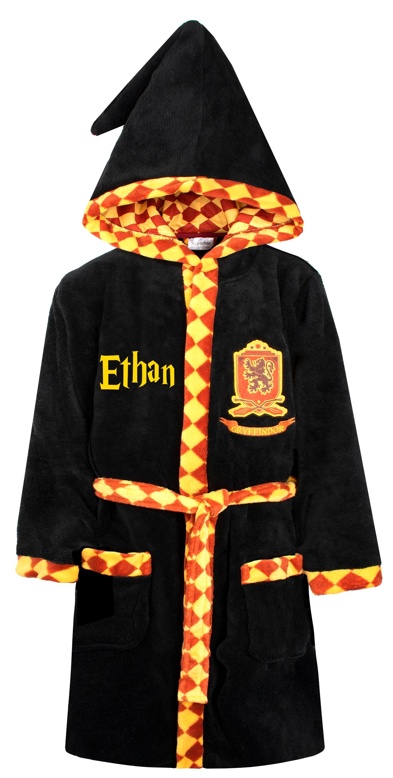 Personalized Harry Potter Robe - Black