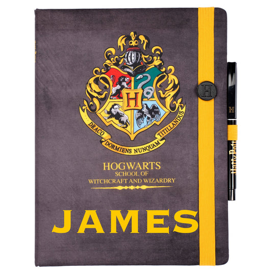 Carnet – Harry Potter – noir