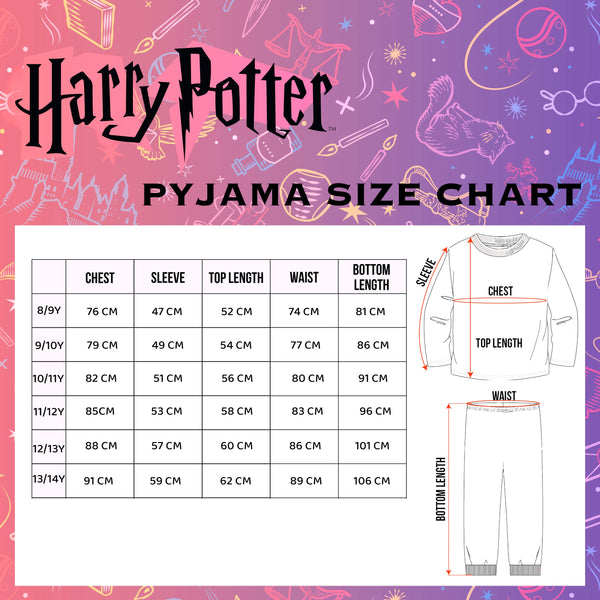 Harry Potter Pyjama Set - Black