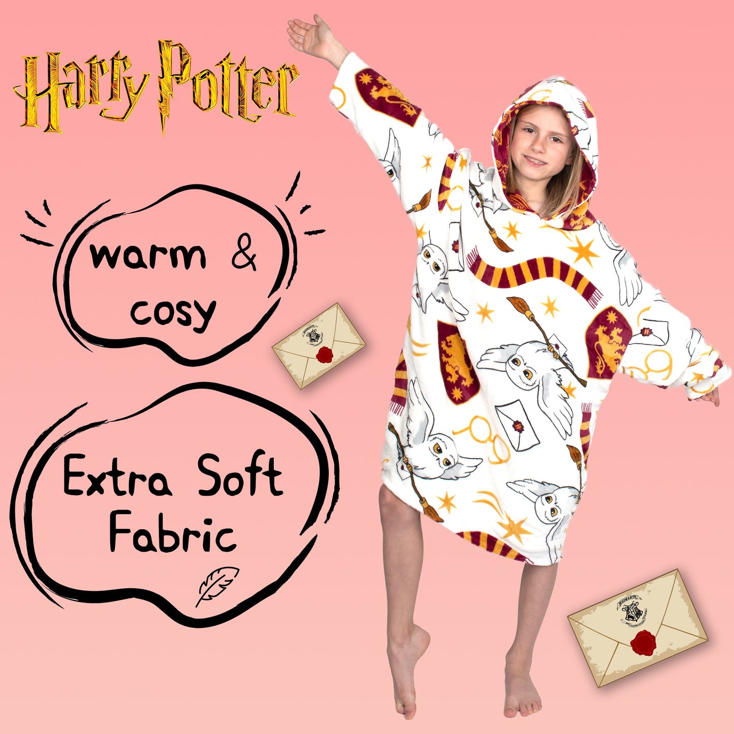 Harry Potter Oversized Sweat à capuche Couverture