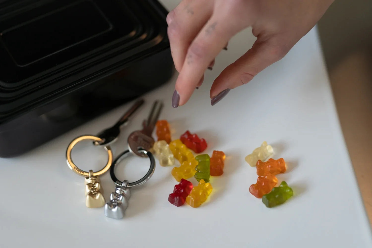 Porte-clés – HARIBO GOLDBÄR GOLD – détail 4