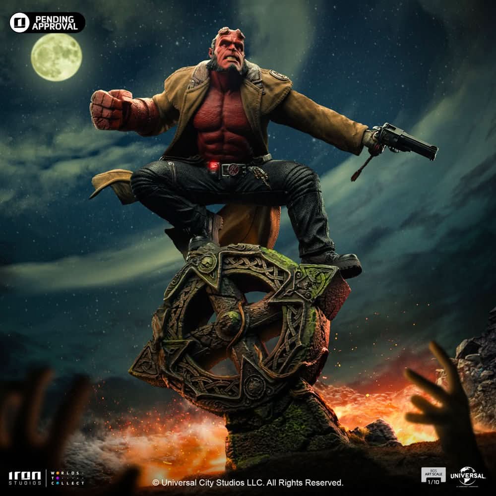 Hellboy Statue - Hellboy 2 - Art Scale 1/10