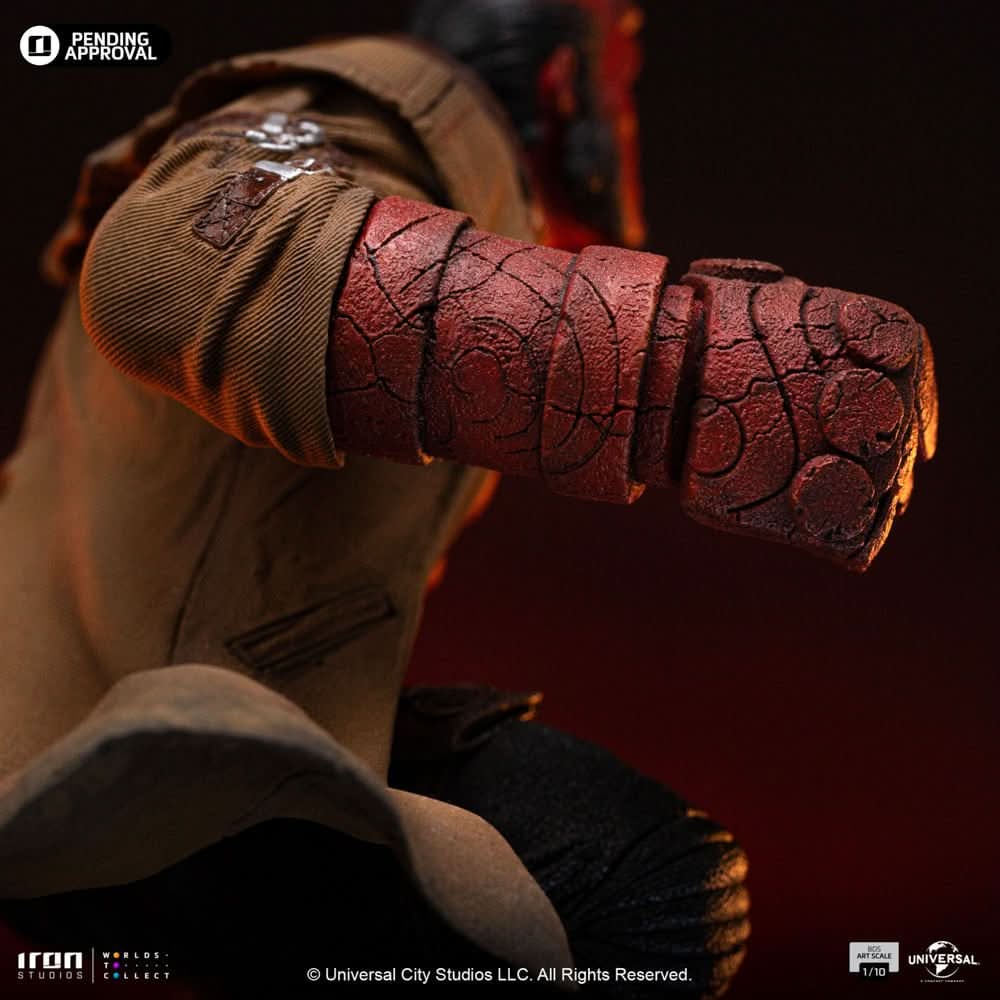 Hellboy Statue - Hellboy 2 - Art Scale 1/10 - Iron Studios