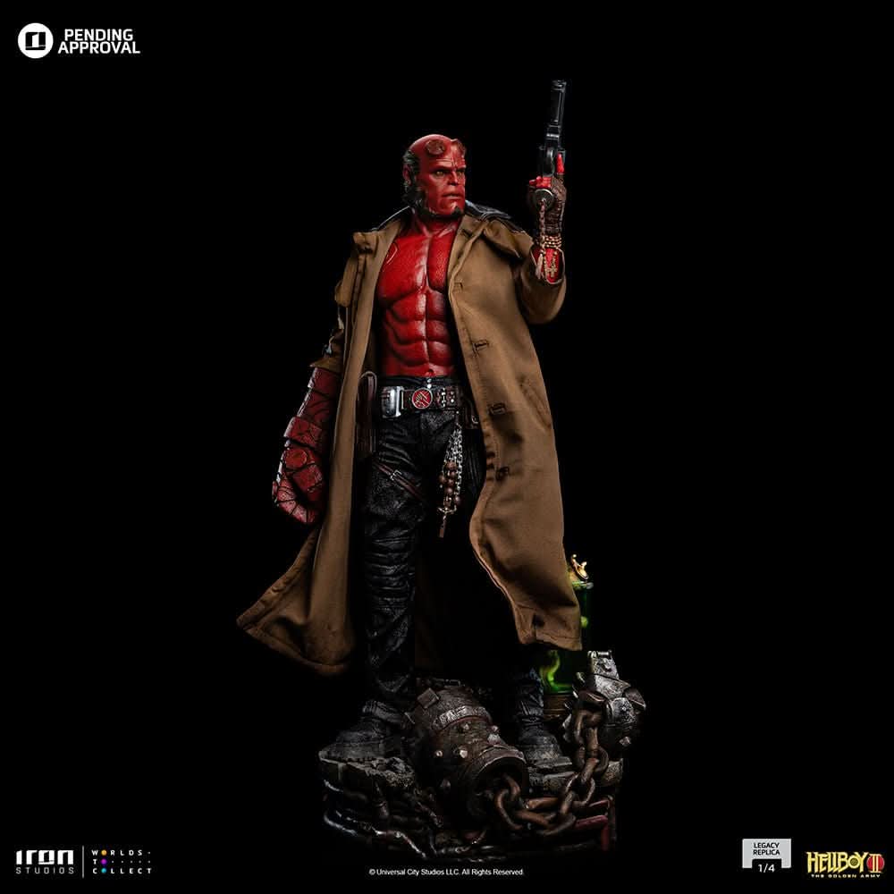 Hellboy Statue - Hellboy 2: The Golden Army - Legacy Replica 1/4 - Iron Studios