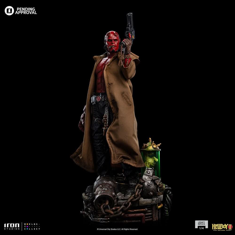 Hellboy Statue - Hellboy 2: The Golden Army - Legacy Replica 1/4 - Iron Studios