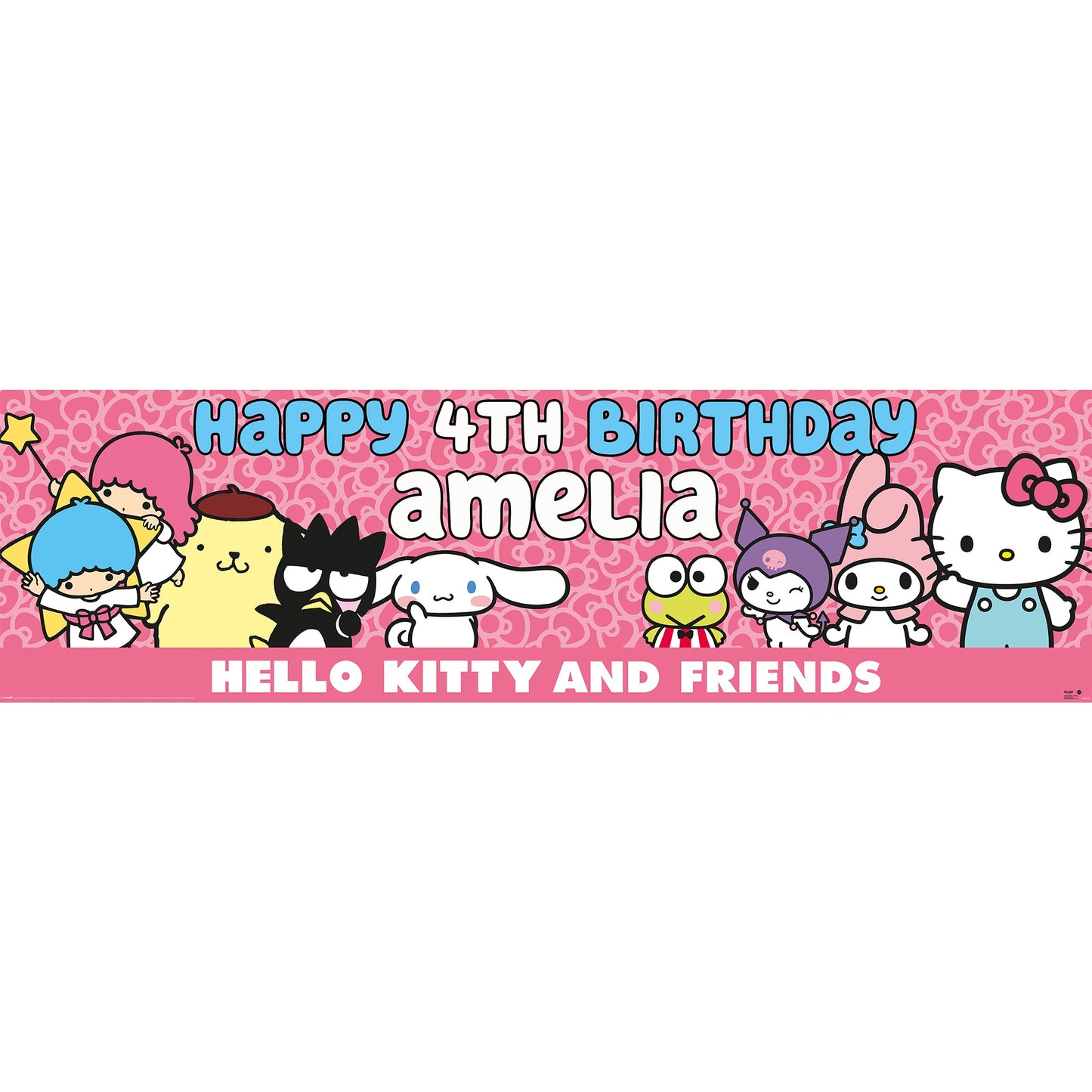Hello Kitty Birthday Banner