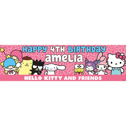 Hello Kitty Birthday Banner