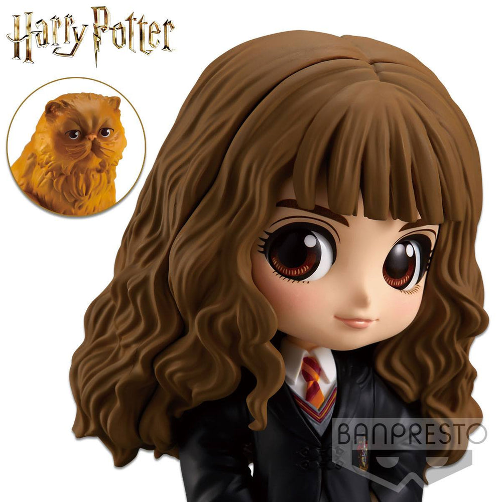 Q posket Hermione met Crookshanks 