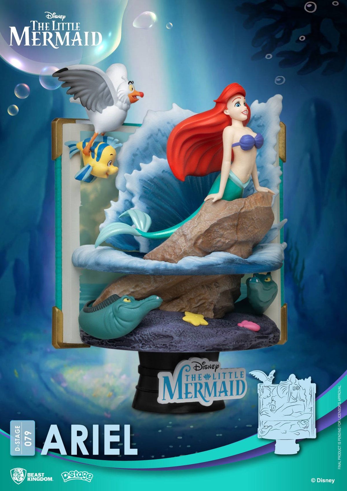 Diorama D-Stage Verhalenboekenserie Ariel 