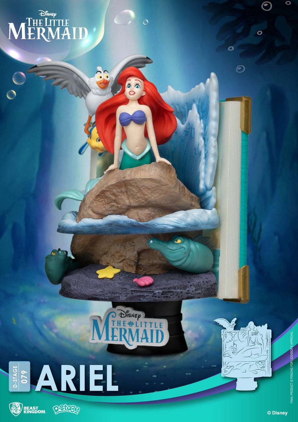 Diorama D-Stage Verhalenboekenserie Ariel 
