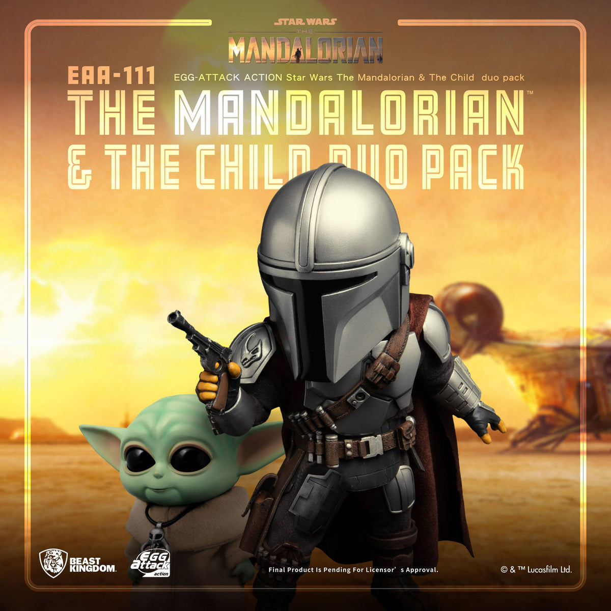 The Mandalorian &amp; The Child Egg Attack