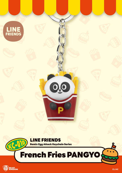 Mini Egg Attack Keyring - Line Friends 