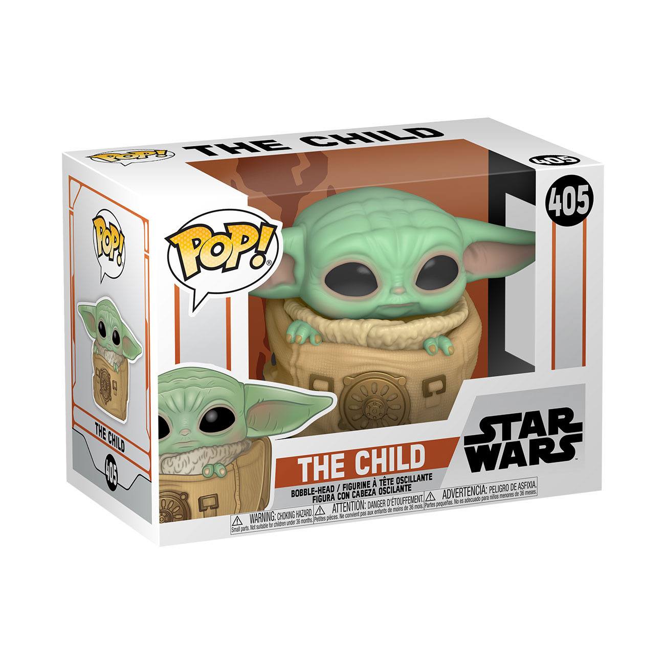 the mandalorian pop n 405 the child w bag