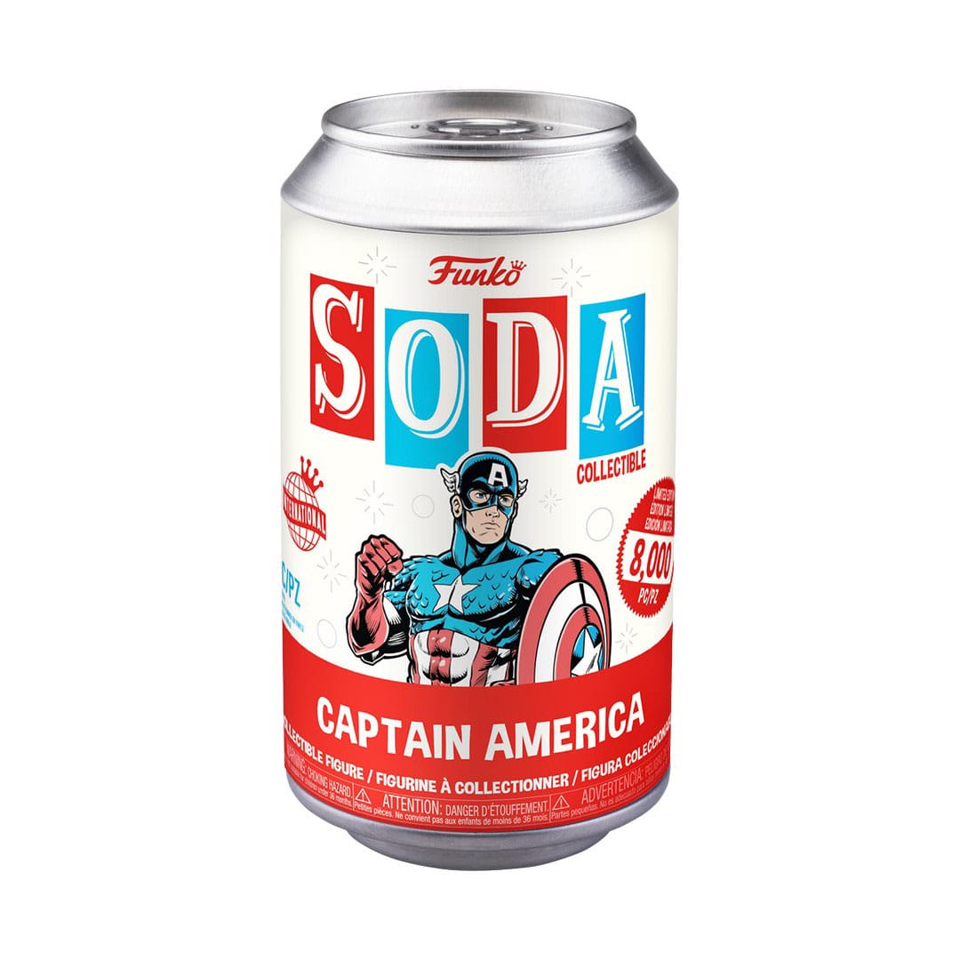 Vinyl SODA Captain America 