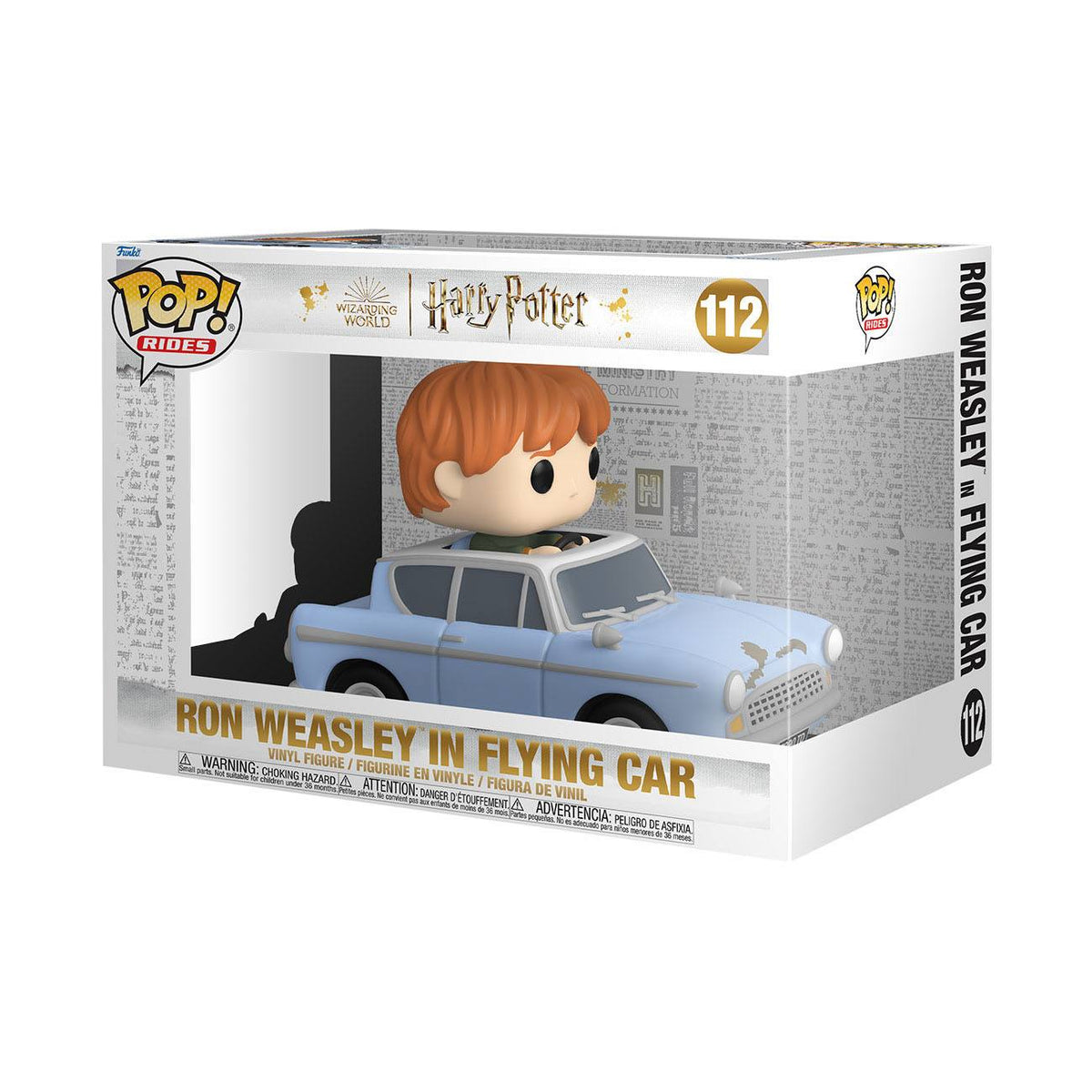 Pop! Rides Ron Weasley in Flying Car (Chamber of Secrets)