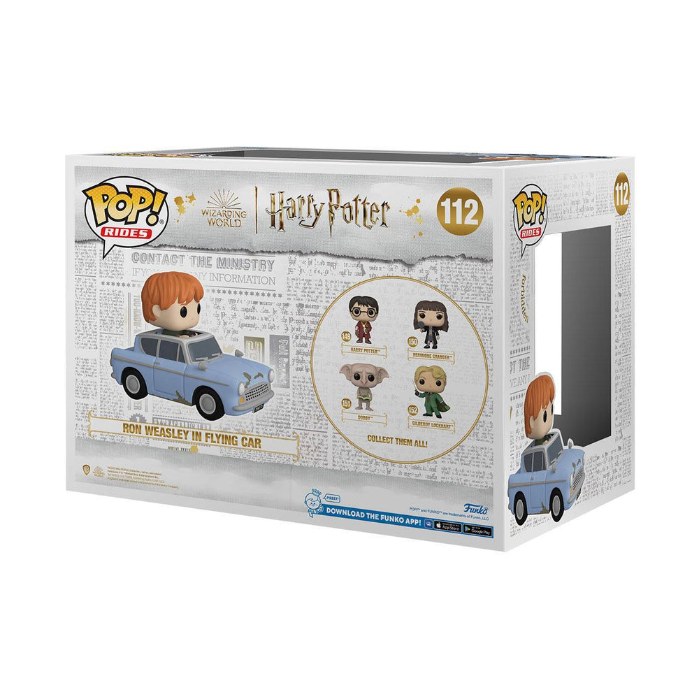 Pop! Rides Ron Weasley en Voiture Volante (Chambre des Secrets)