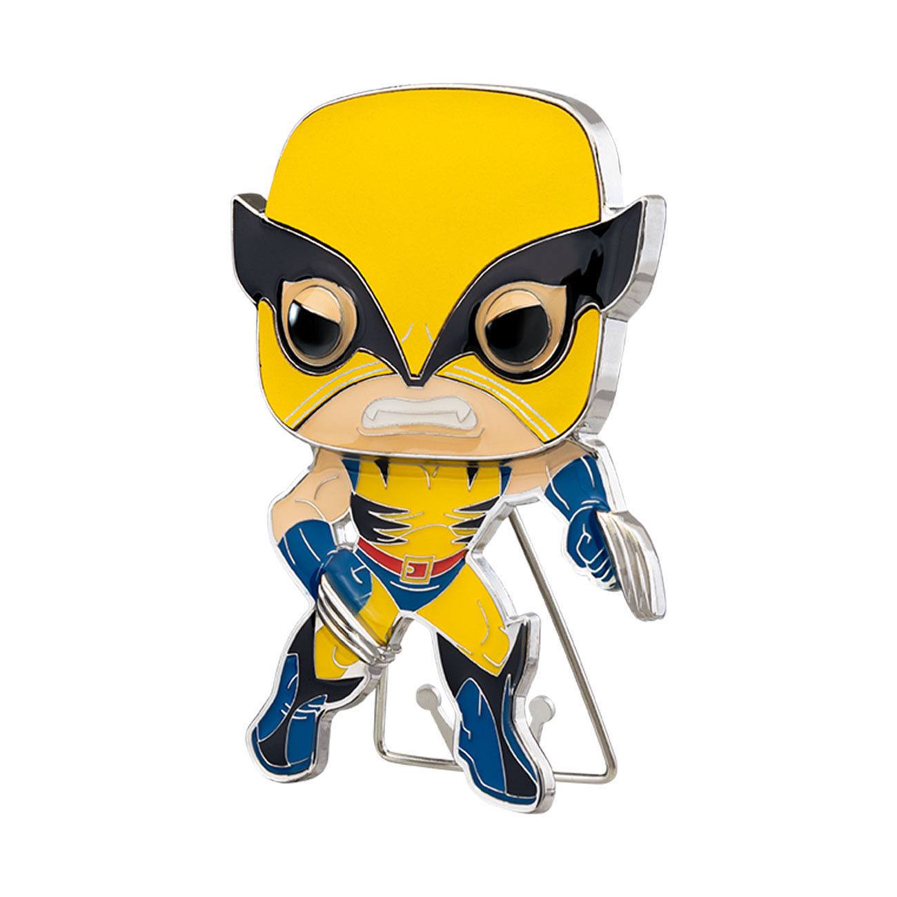 marvel funko pop pin wolverine