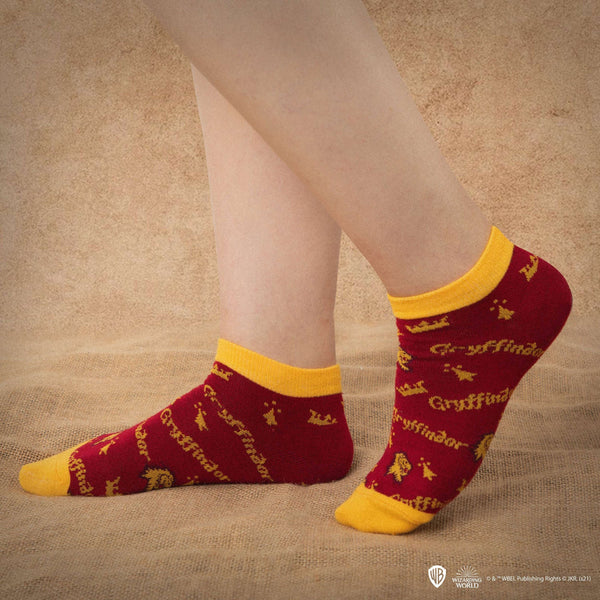 Set van 3 paar Gryffindor-sokken 