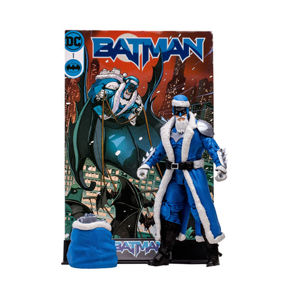 batman santa blue gold label mcfarlane toys