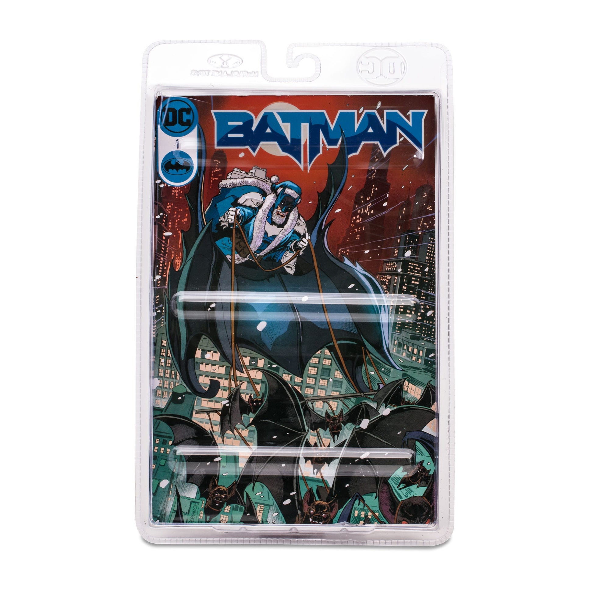 batman santa blue gold label mcfarlane toys