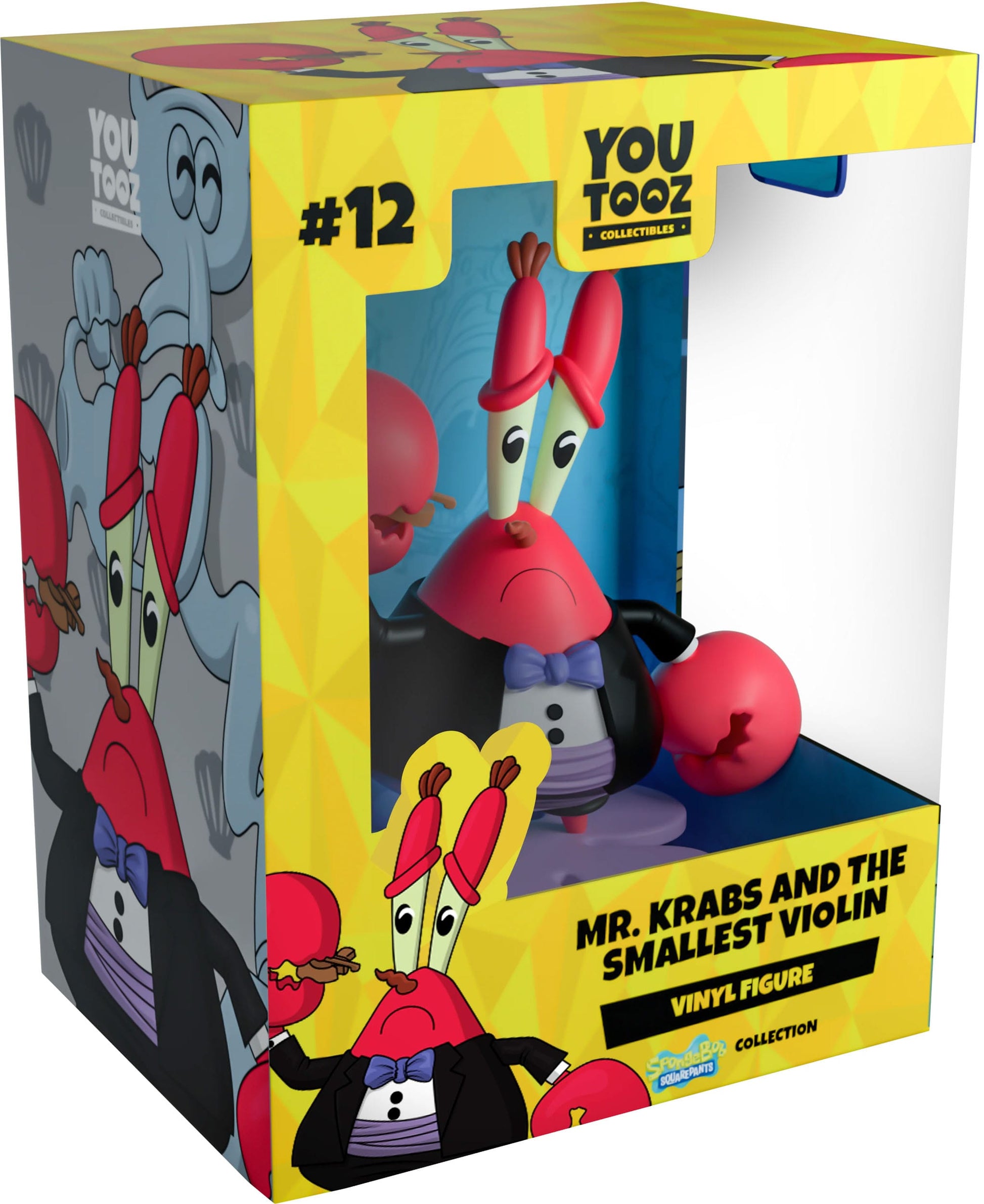 Bob l'éponge Vinyl figurine Mr. Krabs and The Smallest Violin Youtooz Viacom Nickelodeon SpongeBob Square Pants