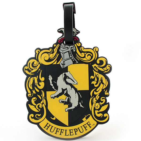 *Hufflepuff luggage tag