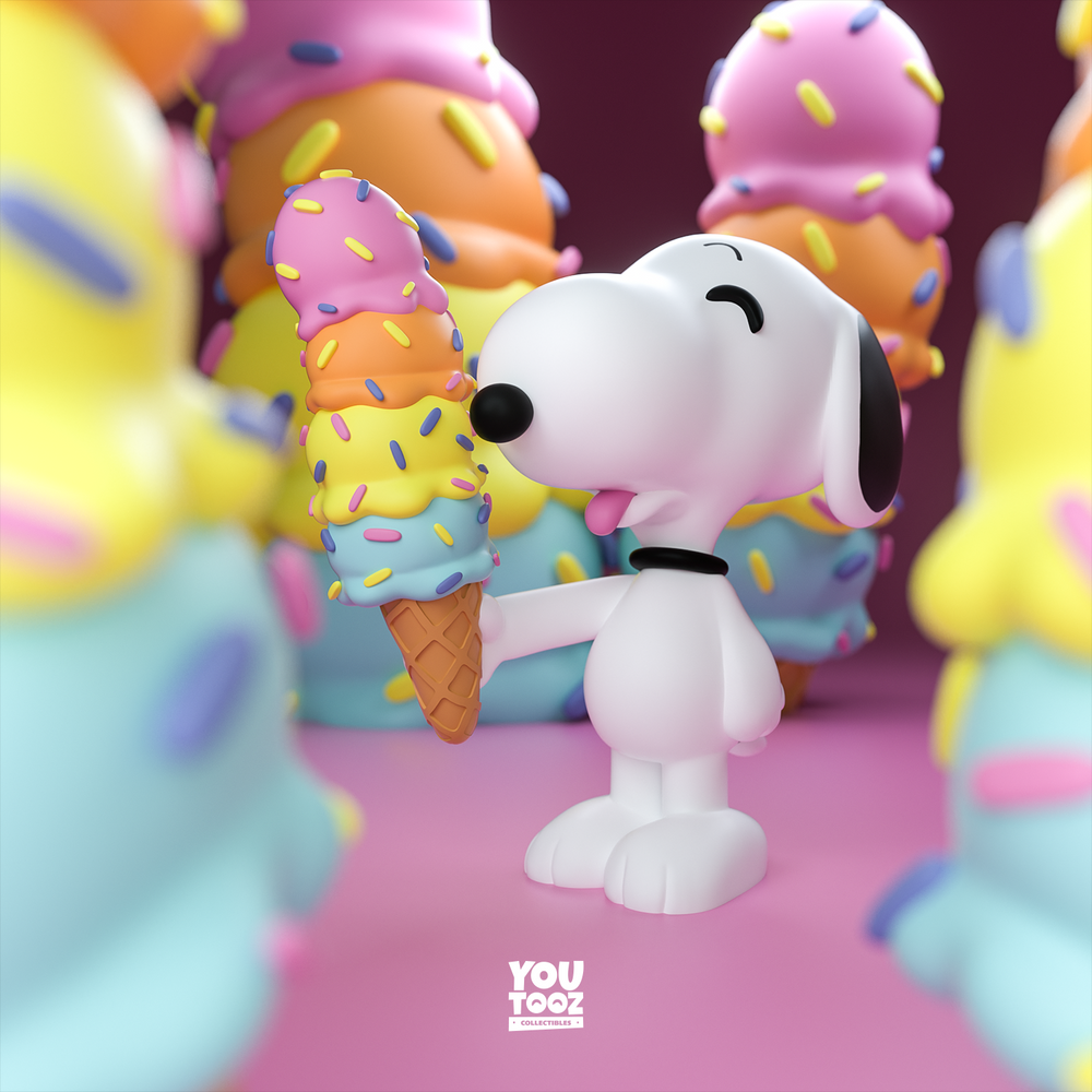 Figurine Ice Cream Snoopy