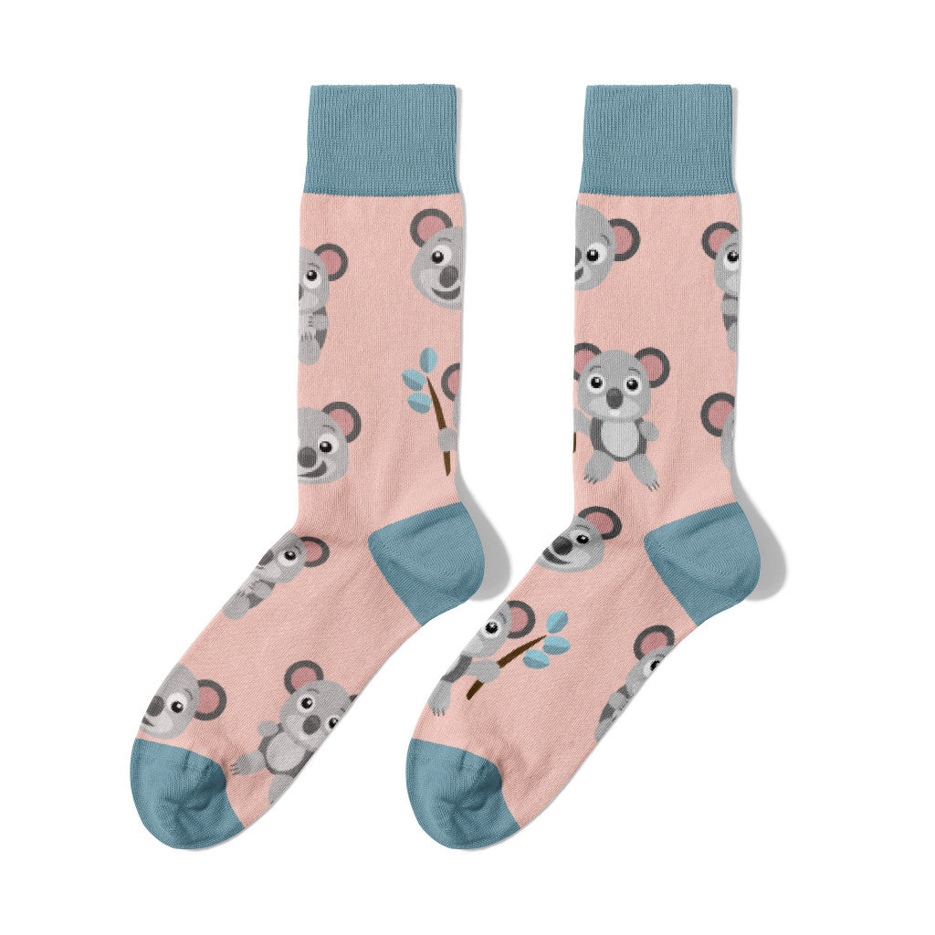 🐤🐨Familiar Socks Pack – Duck & Koala 🎁
