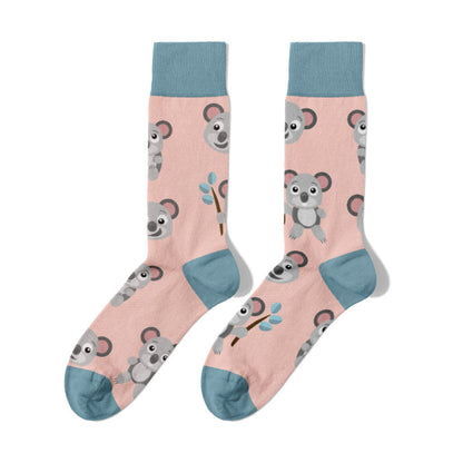 🐤🐨Familiar Socks Pack – Duck & Koala 🎁
