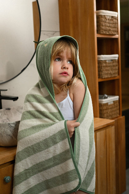 Hooded Towel Pedro Pear