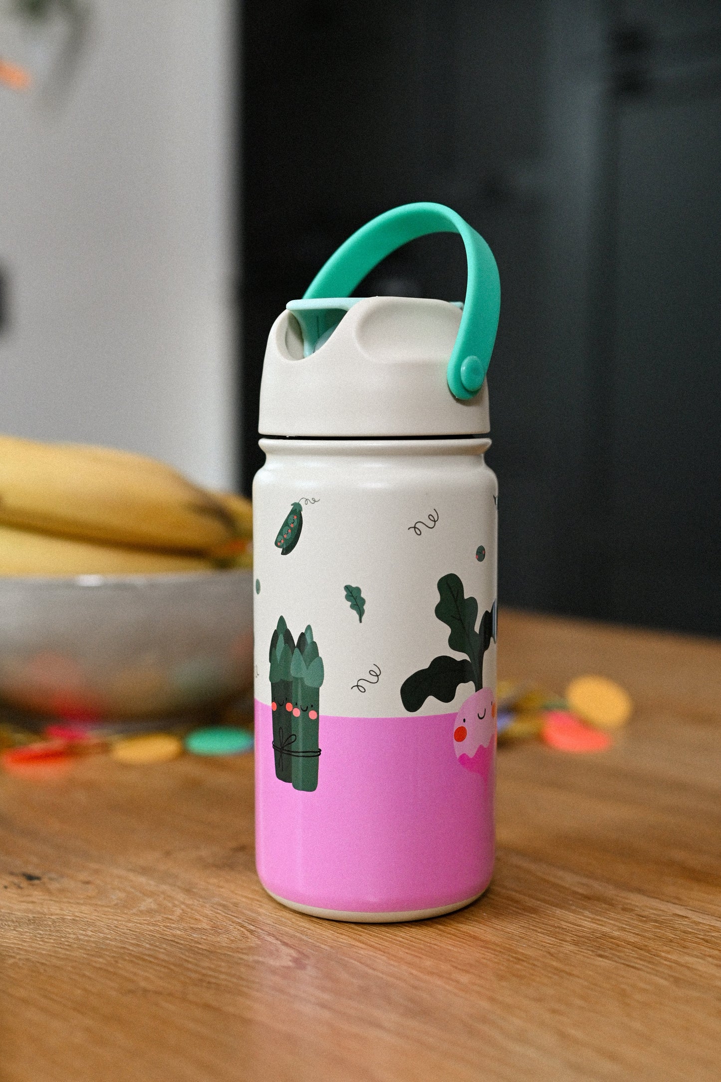 Stainless steel water bottle Meowtiful Cats