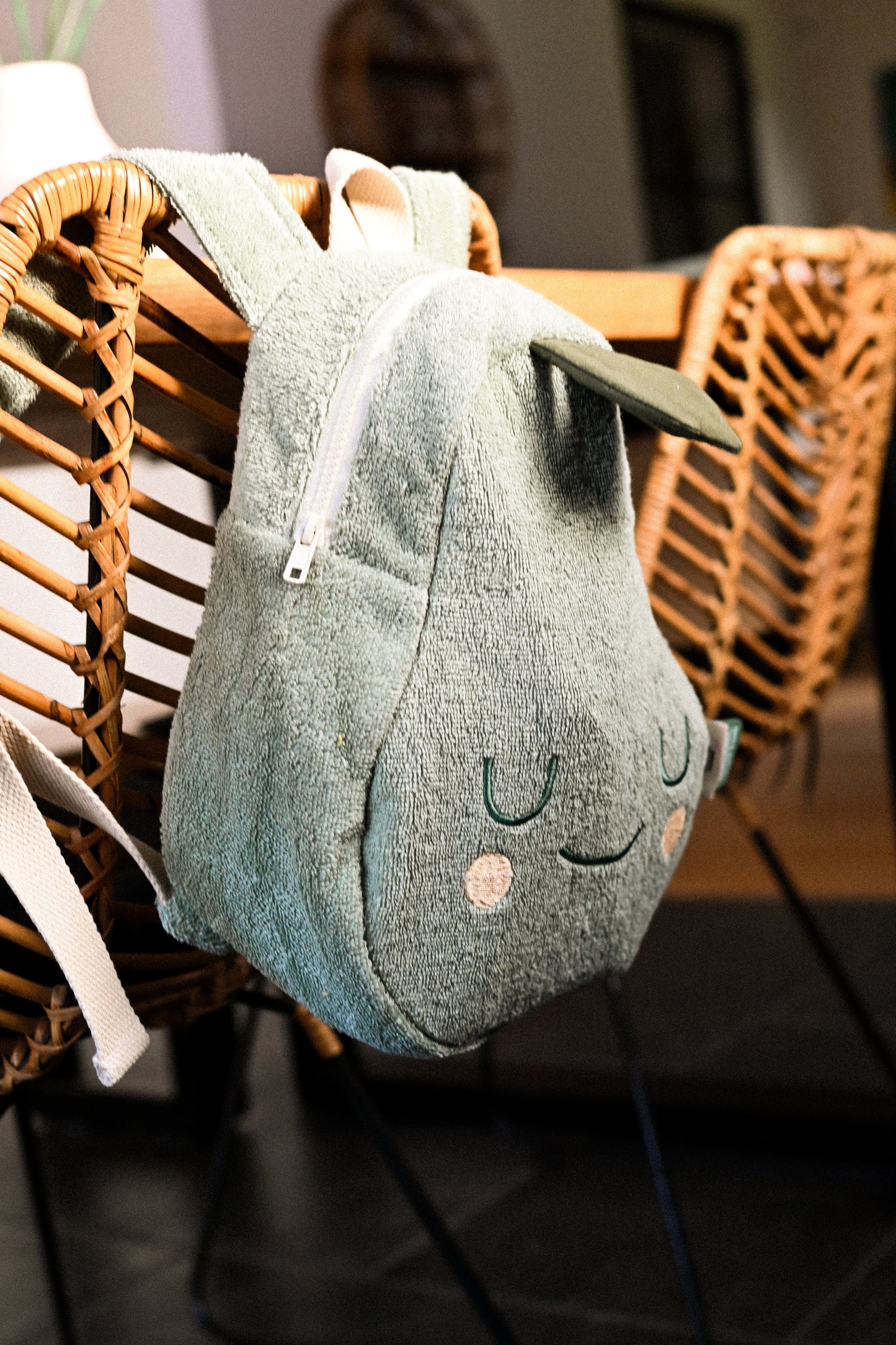 Pedro Pear terry cotton backpack
