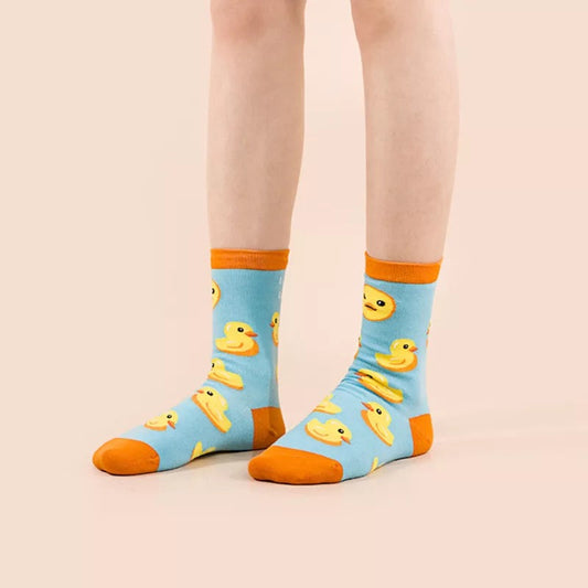 Chaussettes Canards Femme | Paire de chaussettes 35-42 canard de bain