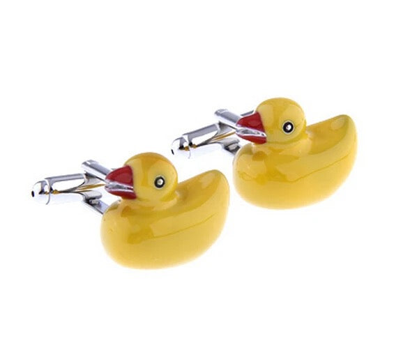 Boutons de Manchette Canard de Bain