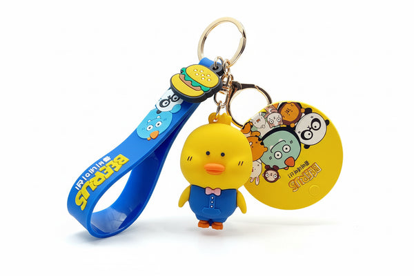 Beerus Gele Eend Sleutelhanger