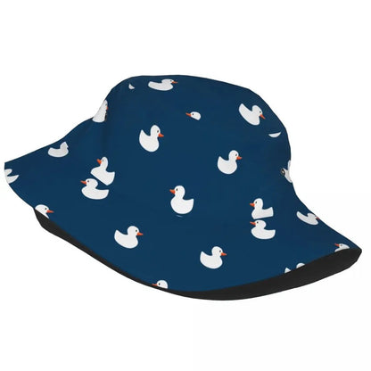 White Duck Bucket Hat