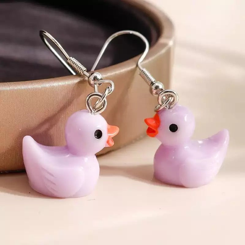 Boucles d'Oreilles Canard