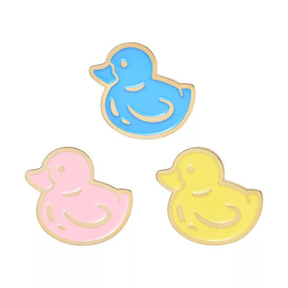 Yellow Bath Duck Pins